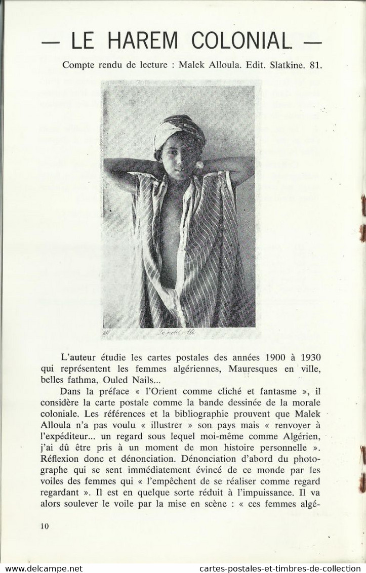 LE CARTOPHILE N°62 , Septembre 1981 , LA CARTE BERGERET , LEGENDE DE ST APHRODISE PATRON DE BEZIERS , etc...