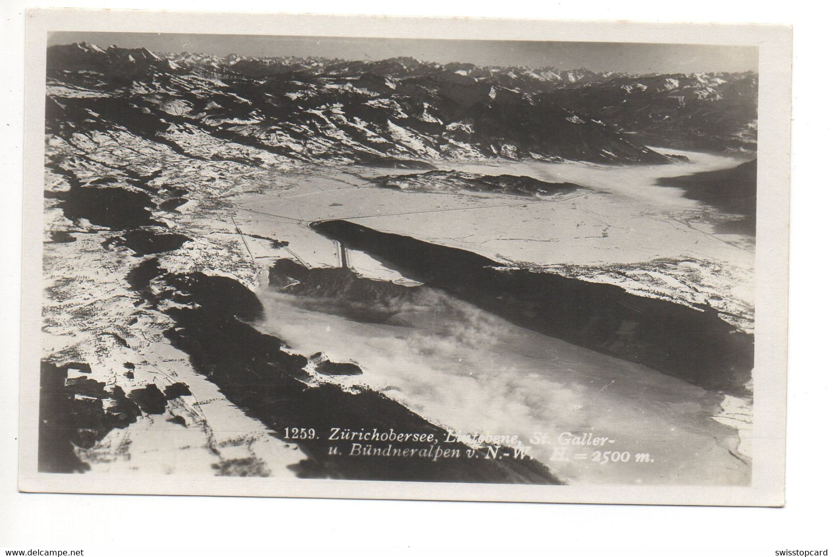 LINTHEBENE Flugaufnahme Zürichobersee Schmerikon Uznach Kaltbrunn Gommiswald Eschenbach Alpen - Gommiswald