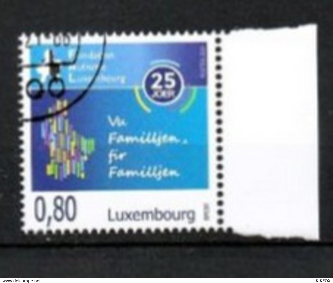 Luxembourg, Luxemburg  2021, Fondation Autisme Luxembourg GESTEMPELT, OBLITERE - Gebruikt