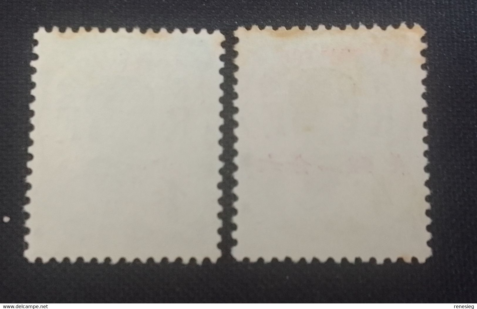 1908, Yv 33 & 35, NSG - Unused Stamps