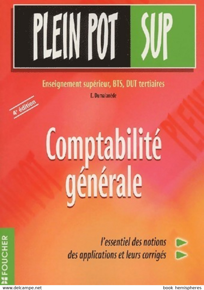 Comptabilité Générale De Eric Dumalanède (2002) - Boekhouding & Beheer