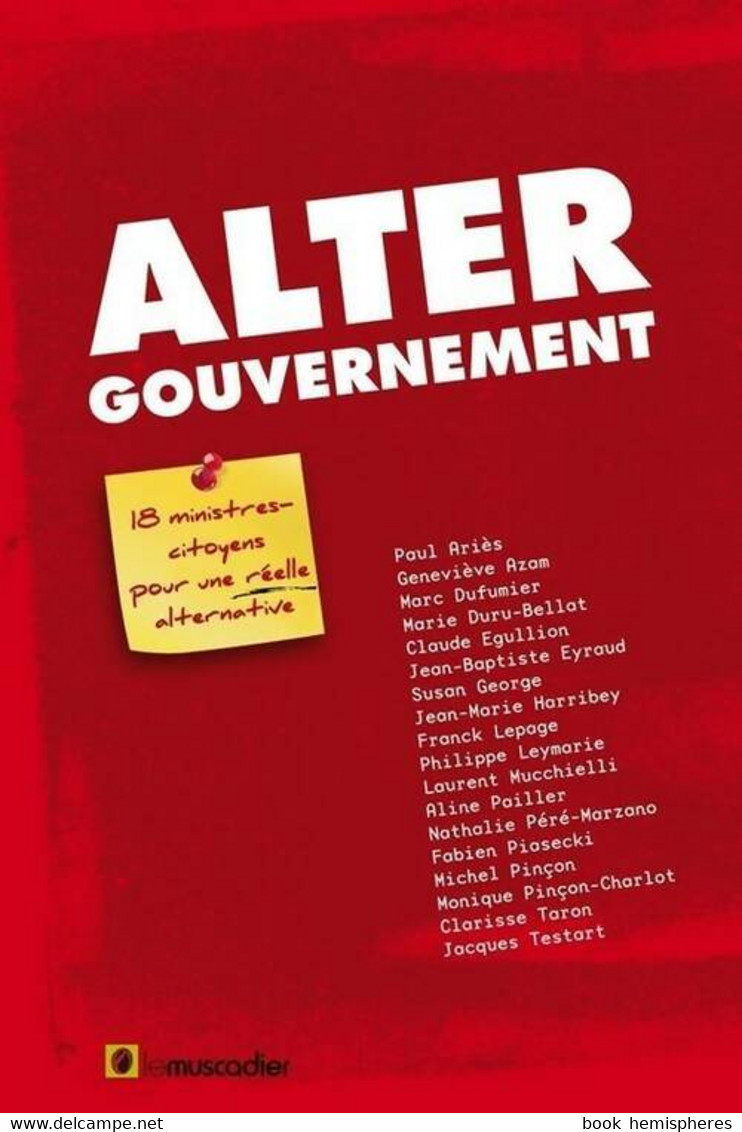Alter Gouvernement De Collectif (2012) - Politique