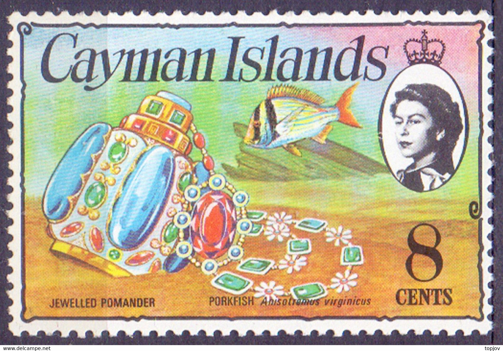 CAYMAN Is. - MINERALES - GEOLOGY - JEWELLED - **MNH - 1974 - Minéraux