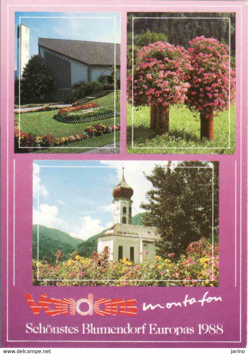 Austria, Vorarlberg, Vandans, Montafon, Bezirk Bludenz, Gebraucht 1992 - Gaschurn