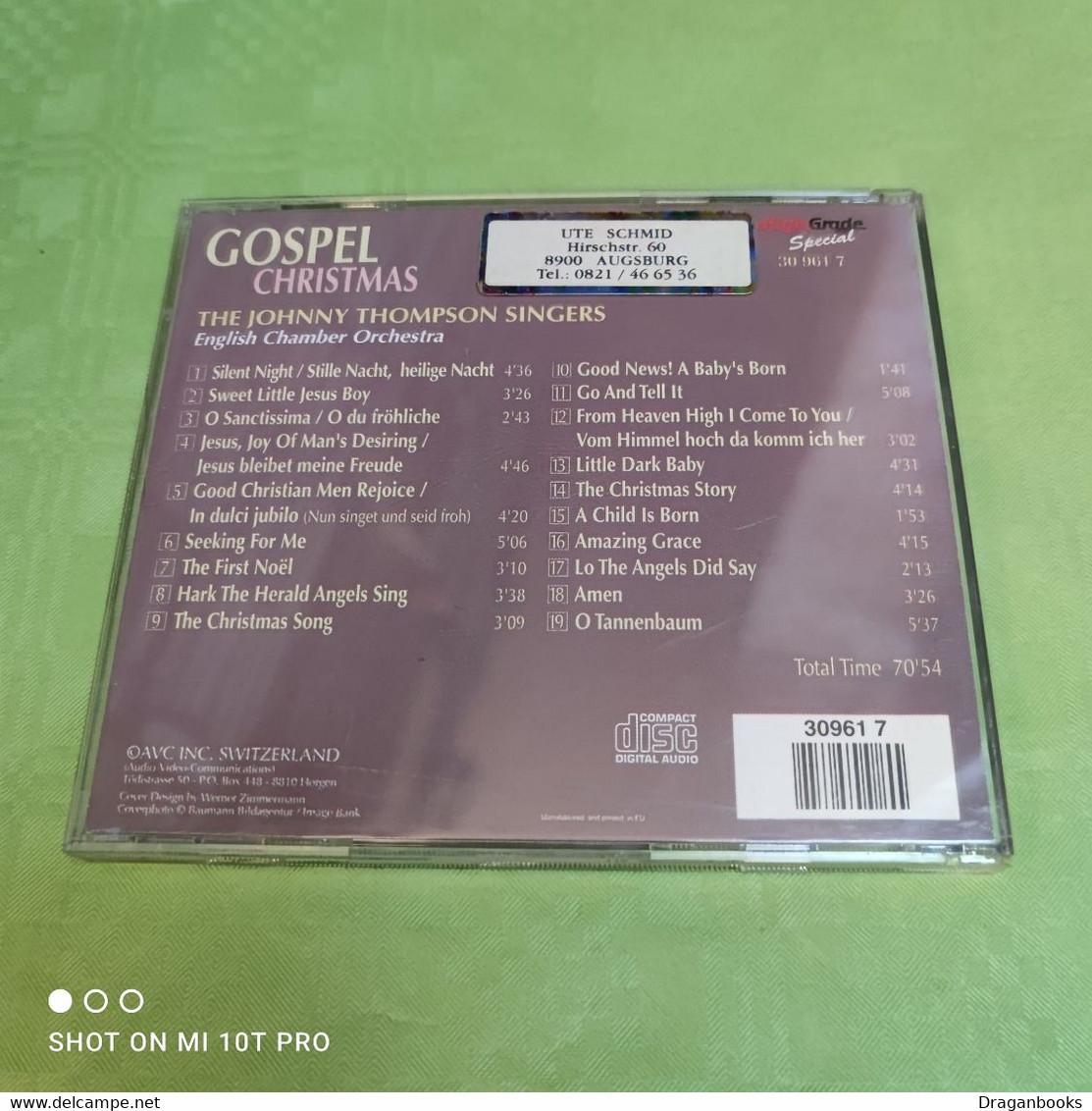 Gospel Christmas - The Johnny Thompson Singers - Gospel En Religie