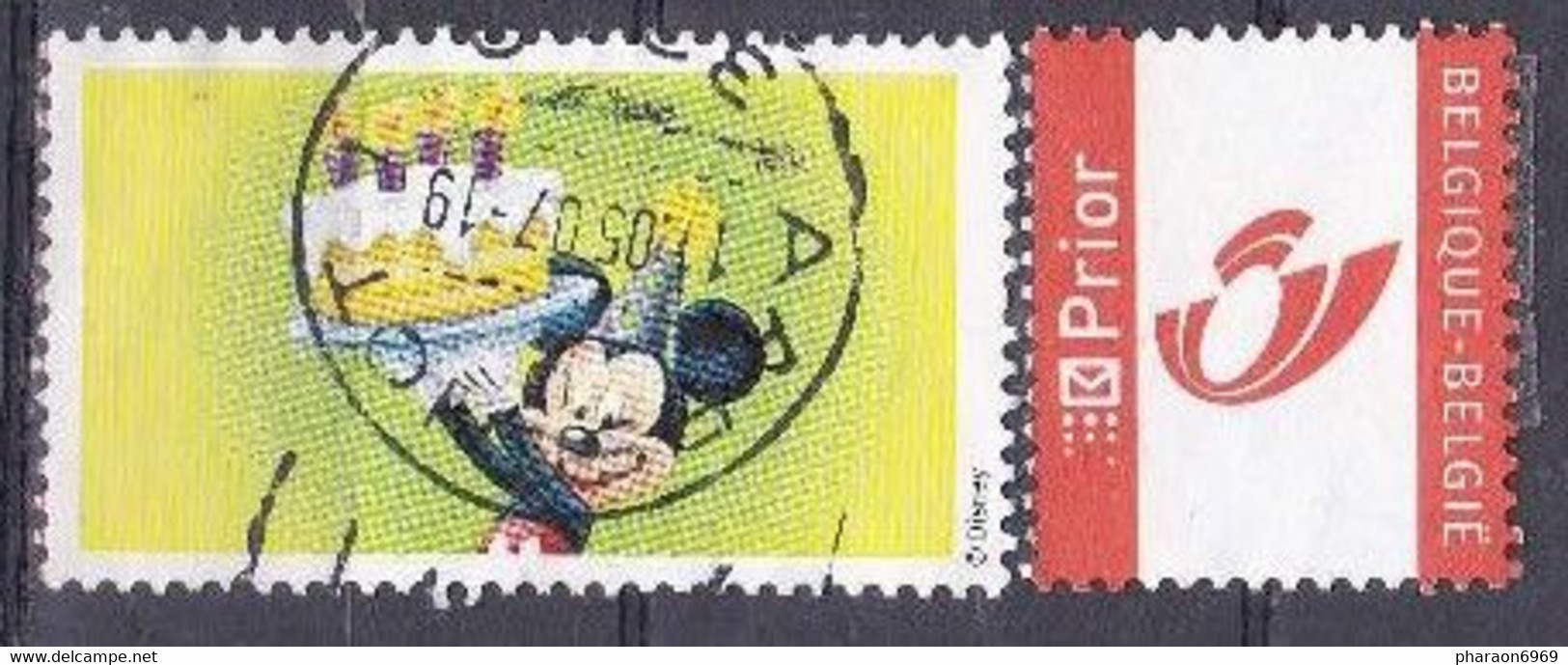Duostamp Disney Mickey - Oblitérés
