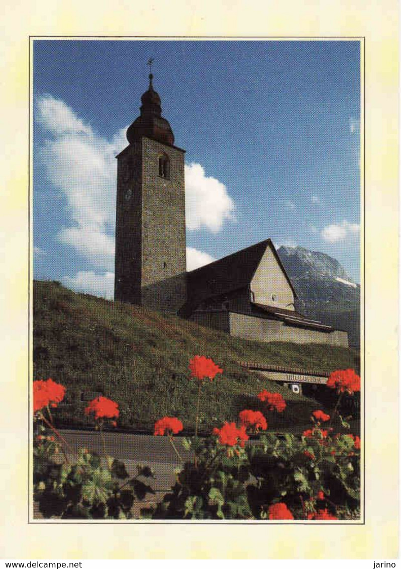 Austria, Vorarlberg, Lech Am Arlberg, Pfarrkirche Zum Hl. Nikolaus, Bezirk Bludenz, Gebraucht - Lech