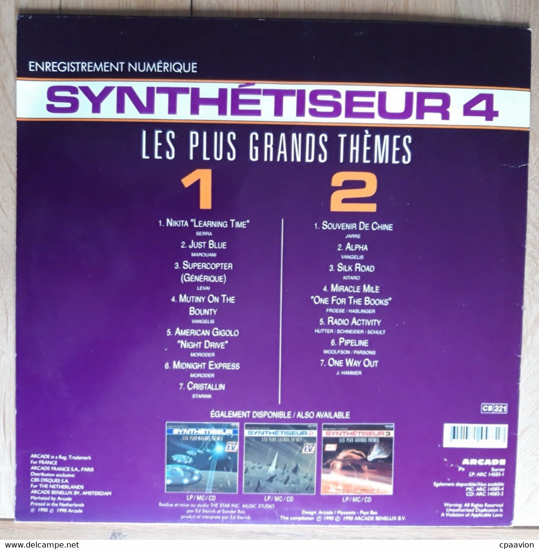 SYNTHETISEUR 4; LES PLUS GRANDS THEMES - Instrumentaal