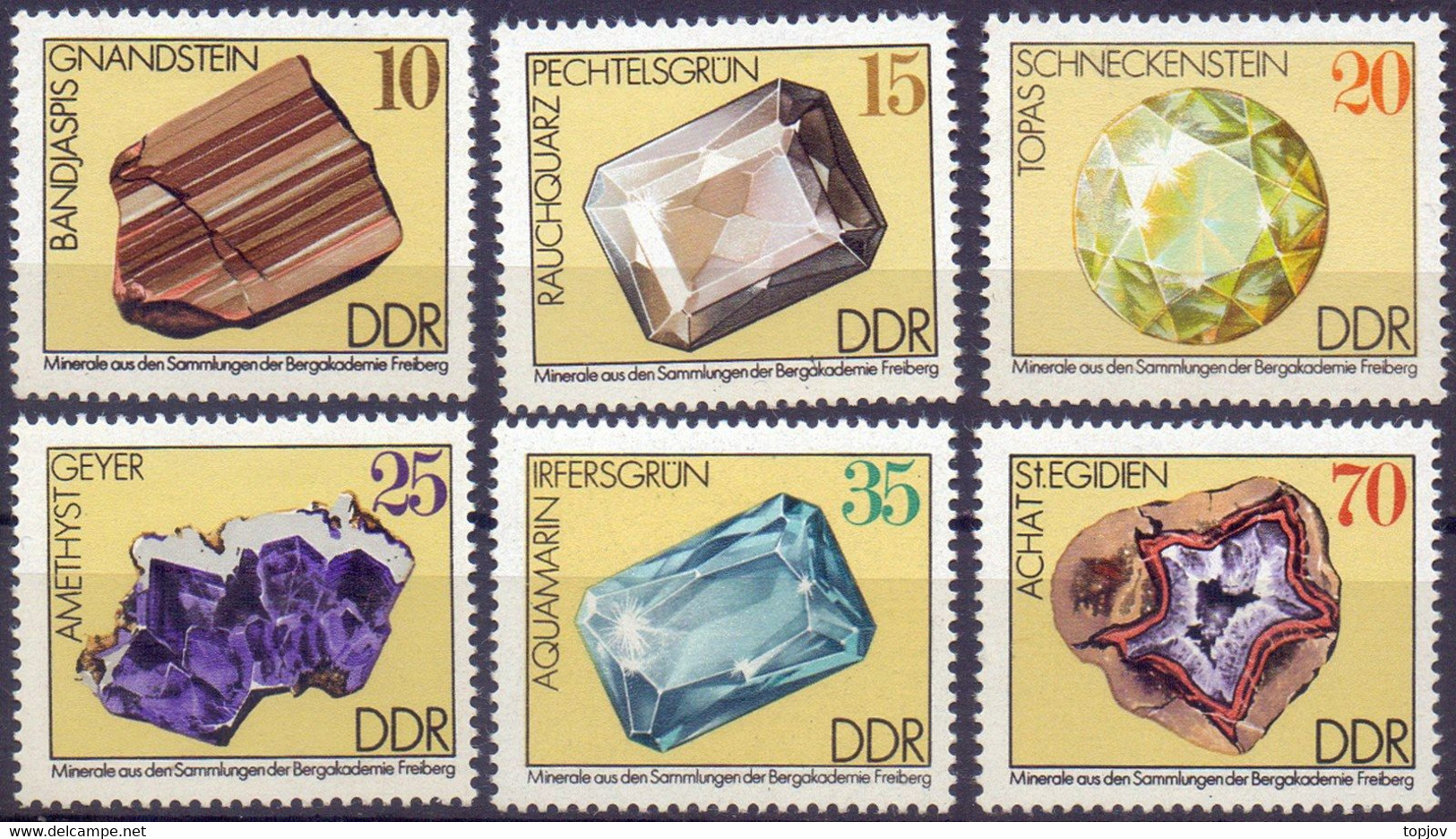 DDR - HELLAS - MINERALES - GEOLOGY  - **MNH - 1974 - Minéraux