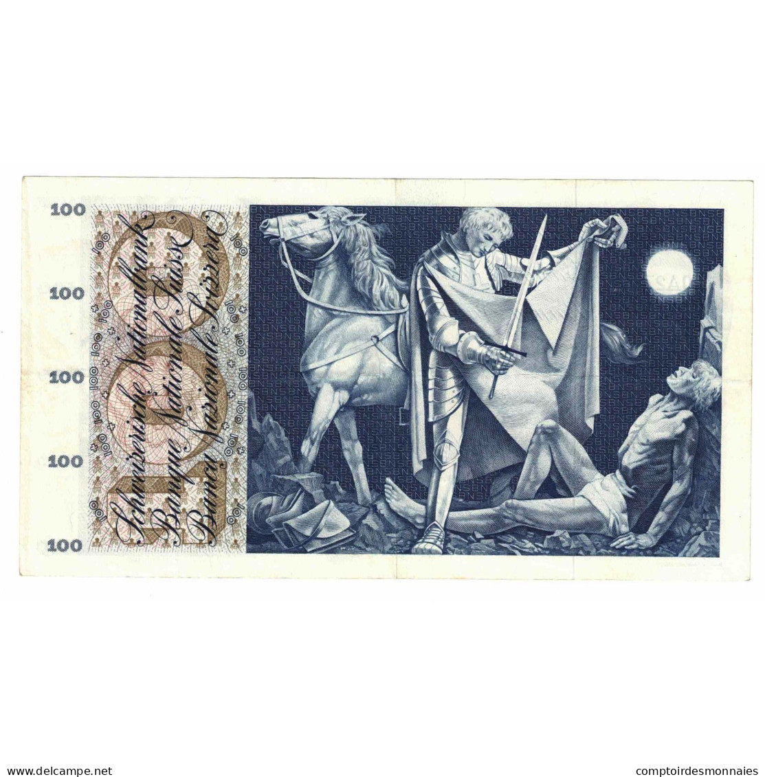 Billet, Suisse, 100 Franken, 1965, 1961-01-21, KM:49g, SUP - Suisse