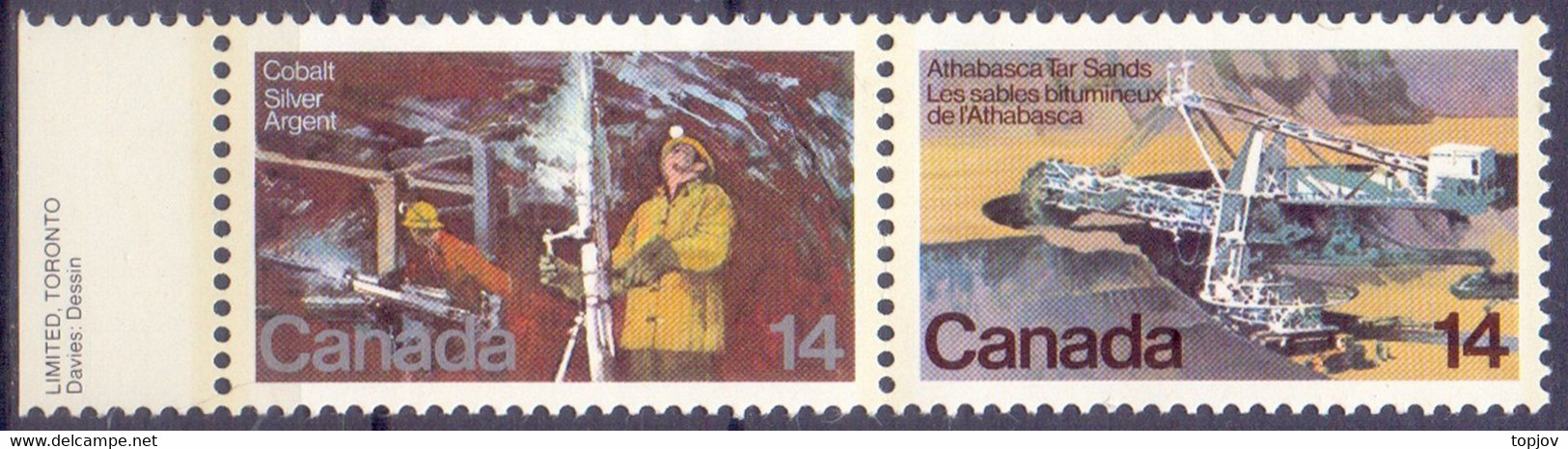 CANADA - KANADA - MINERALES - GEOLOGY  - **MNH - 1978 - Minéraux