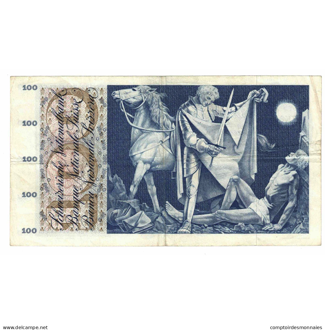 Billet, Suisse, 100 Franken, 1964, 1964-04-02, KM:49f, TTB - Suisse