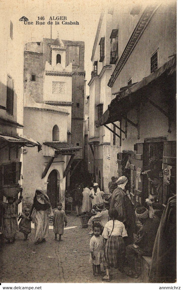 ALGER UNE RUE DE LA CASBAH - Algiers