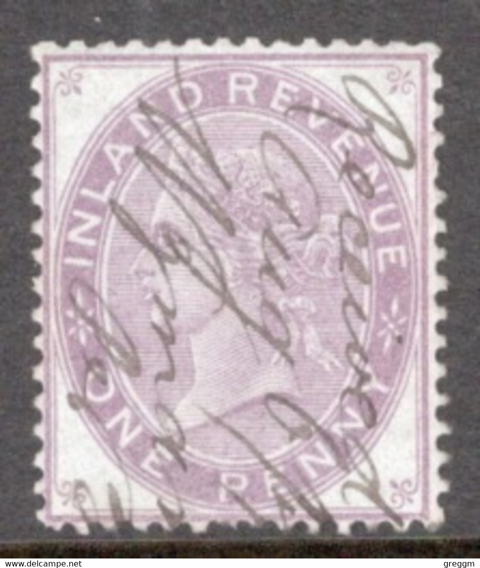 GB 1867 Queen Victoria Inland Revenue Cinderella Stamp. - Cinderella