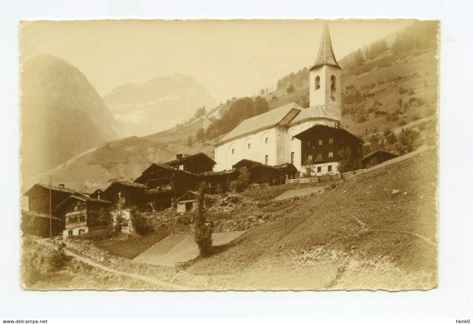 Kippel In Lötschen Ferden Rothorn Kirche AK RM383 - Ferden