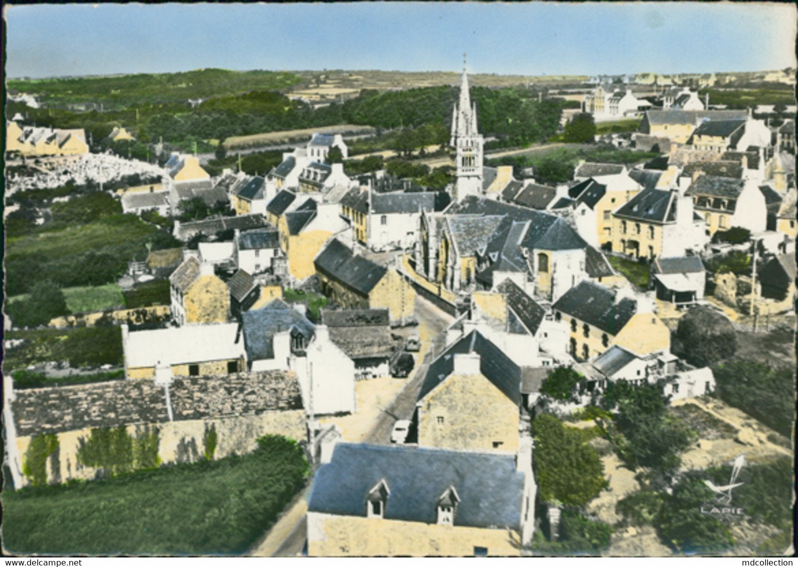 29 CLEDEN CAP SIZUN / Vue Générale Aérienne / CARTE COULEUR - Cléden-Cap-Sizun