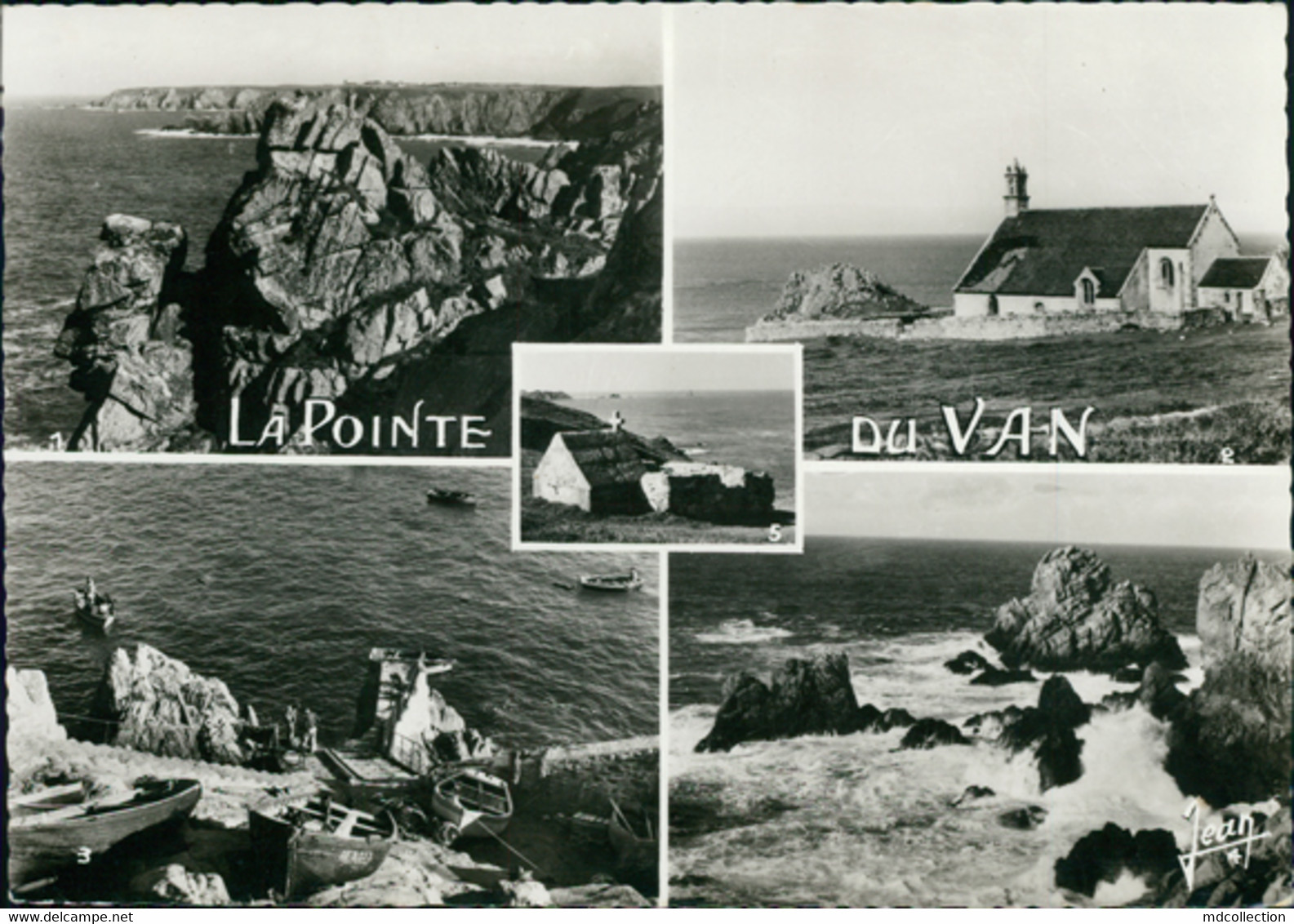 29 CLEDEN CAP SIZUN / La Pointe Du Van / CARTE MULTIVUES - Cléden-Cap-Sizun