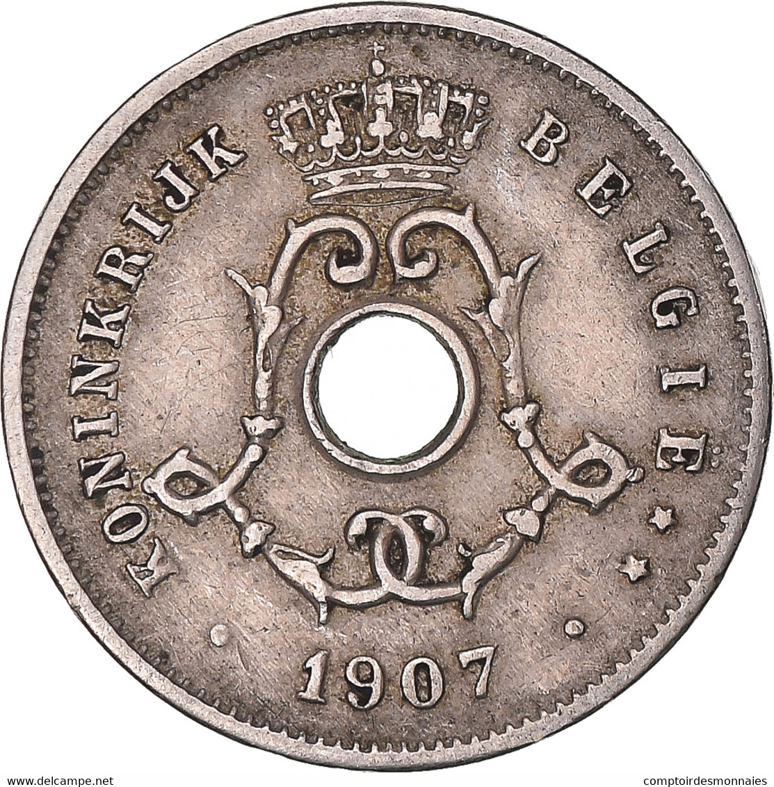 Monnaie, Belgique, 5 Centimes, 1907 - 5 Centimes