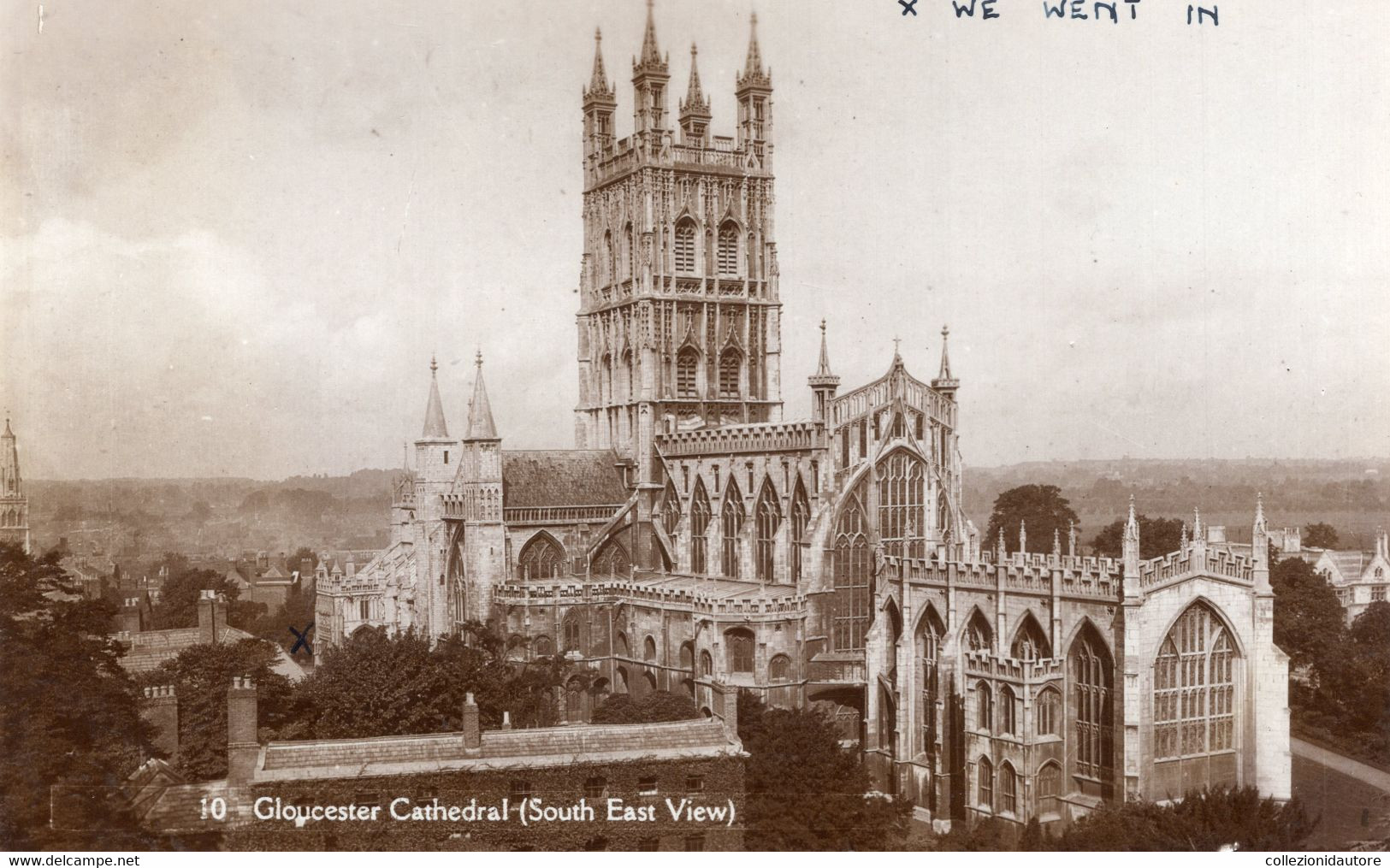 GLOUCESTER - GLOUCESTER CATHEDRAL - SOUTH EAST VIEW - CARTOLINA FP NUOVA - Gloucester