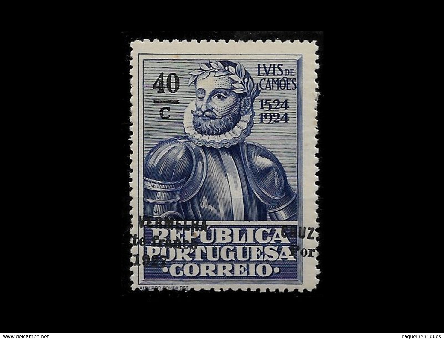 PORTUGAL PORTE FRANCO - 1927 ERROR DOUBLE SURCHARGED MNH (PLB#01-87) - Ongebruikt