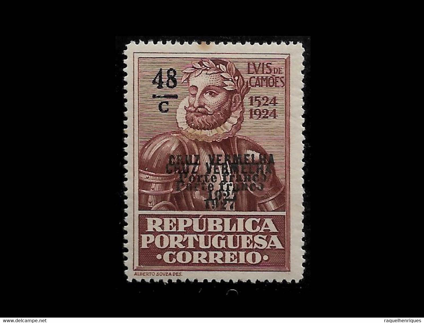 PORTUGAL PORTE FRANCO - 1927 ERROR DOUBLE SURCHARGED MNH (PLB#01-88) - Nuevos