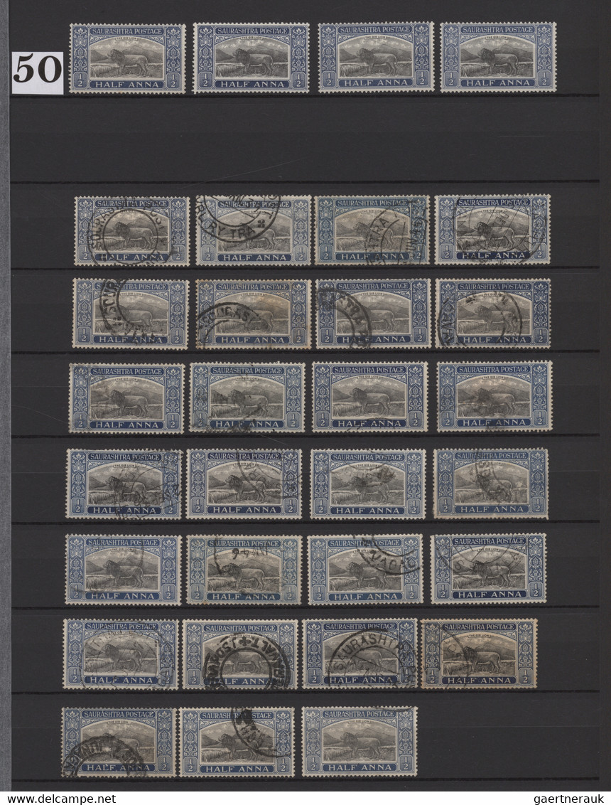 Soruth: 1864/1950 Collection of about 550 stamps, mint and/or used, including mo