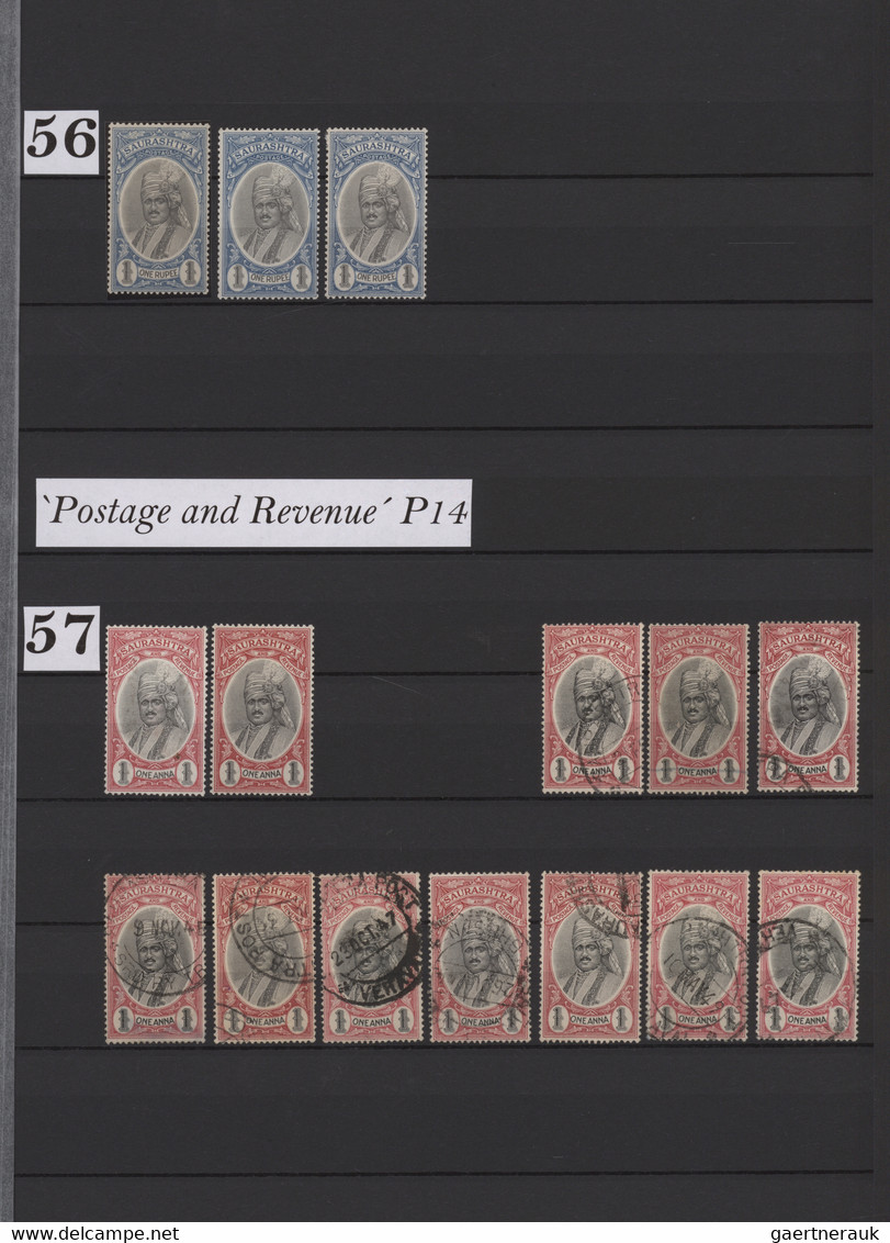 Soruth: 1864/1950 Collection of about 550 stamps, mint and/or used, including mo
