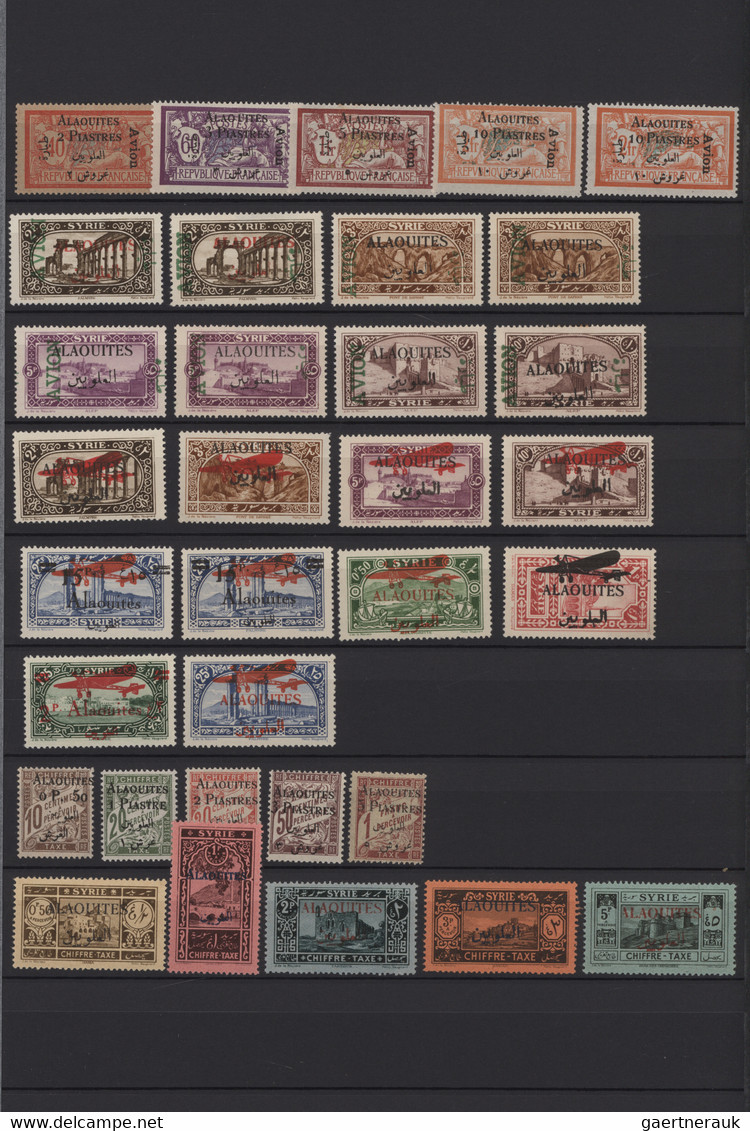 Syria: 1919/1975, Comprehensive, Almost Exclusively Mint Collection In A Stockbo - Syria