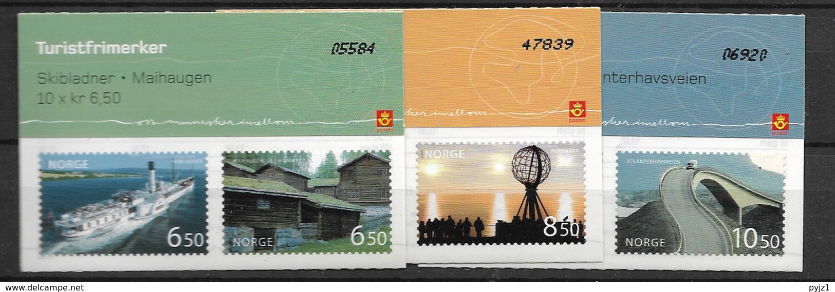 2006  MNH  Norway Booklets With Control Number, Postfris** - Markenheftchen