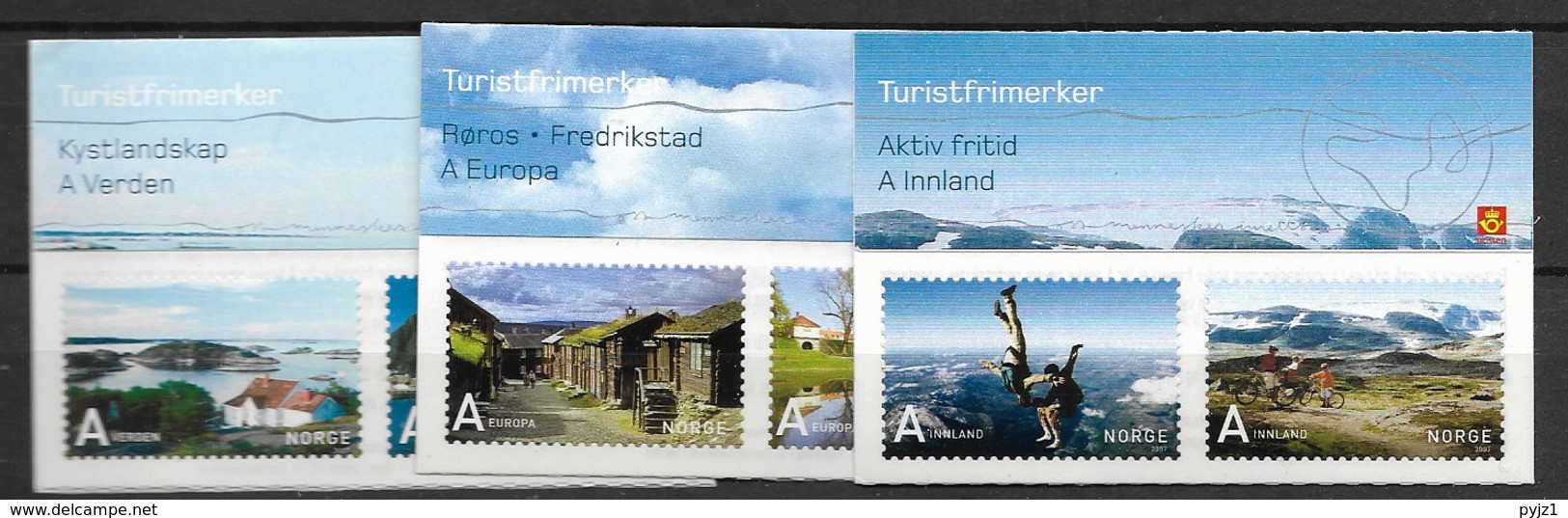 2007  MNH  Norway Booklets,  Postfris** - Booklets