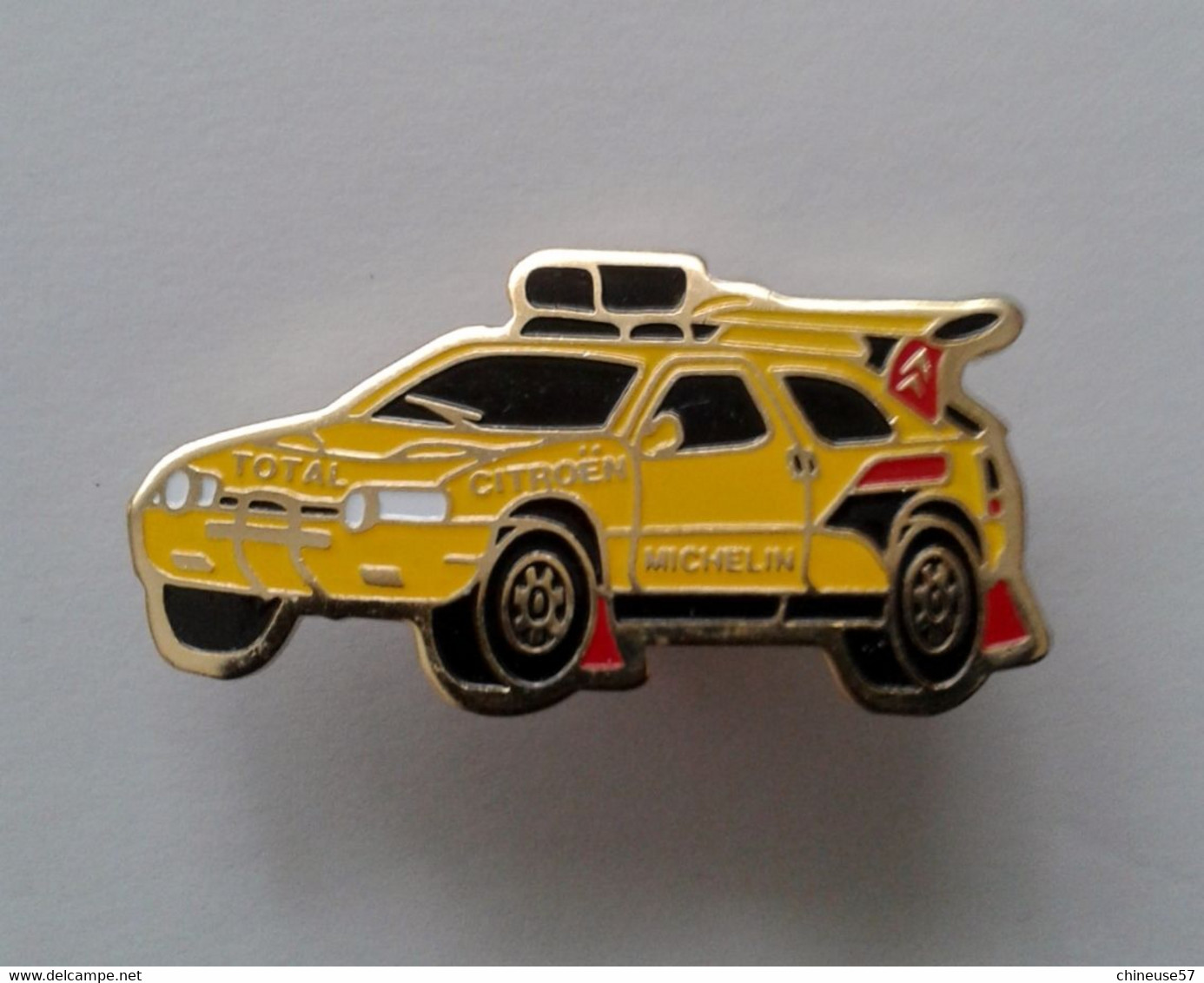 Pin's Voiture Rallye Formule 1 Pub Total Citroen Michelin - Automobile - F1