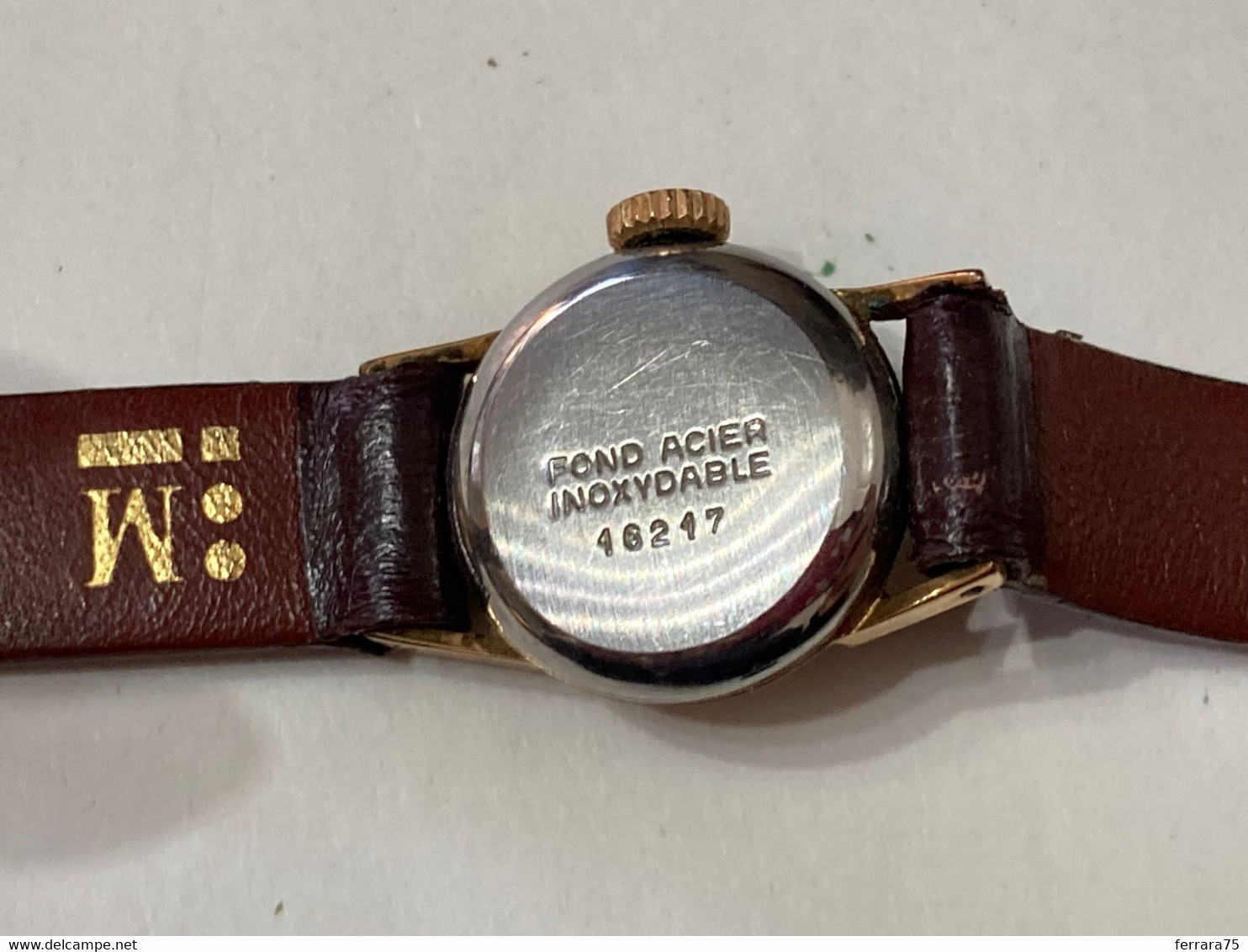 Watches bracket OROLOGIO REWEL DA DONNA 17 RUBIS INCABLOC NON FUNZIONANTE RICAMBI