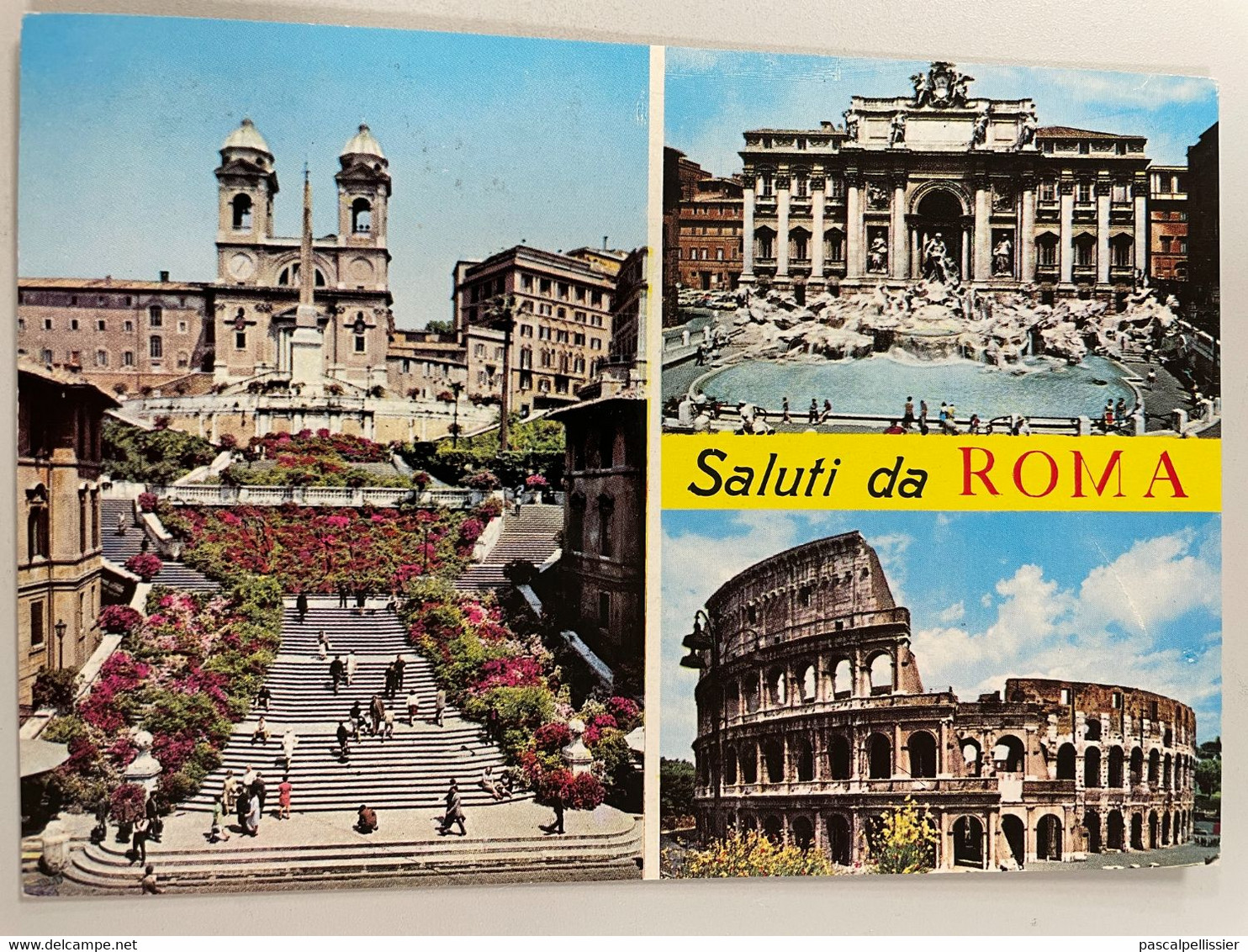 CPM - ITALIE - Saluti Da Roma - Beautiful Stamps - Panoramic Views