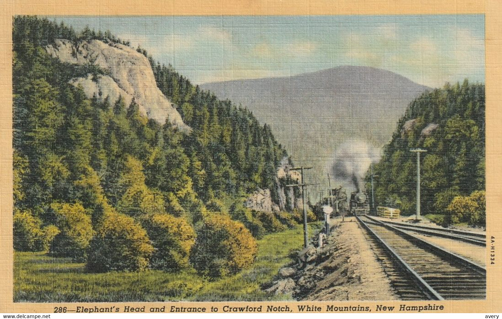 Elephant's Head And Entrance In Crawford Notch, White Mountains, New Hampshire - White Mountains