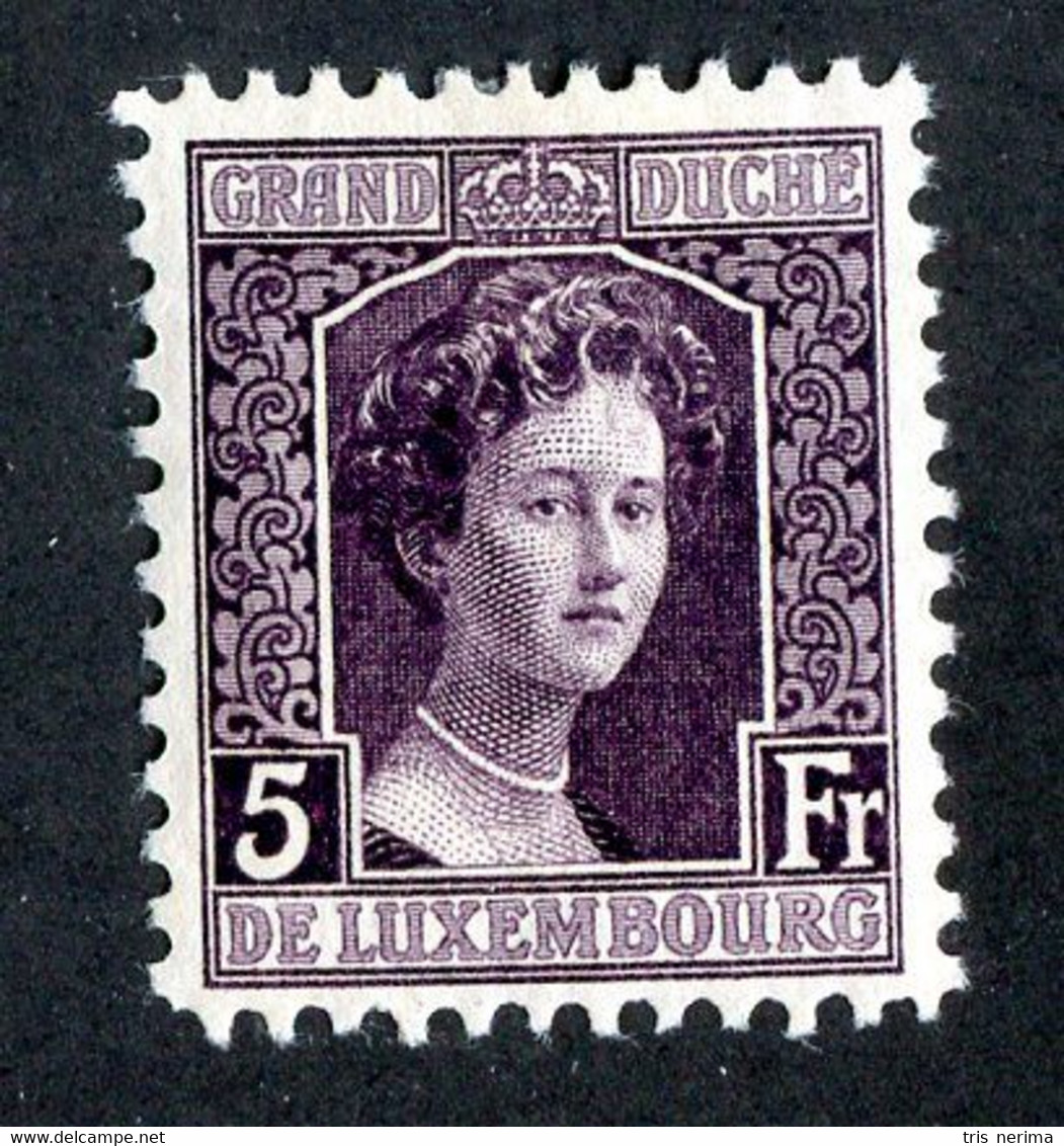 109 Lux 1917 YT109 M* Cat 10.€ (Offers Welcome!) - 1914-24 Maria-Adelaide