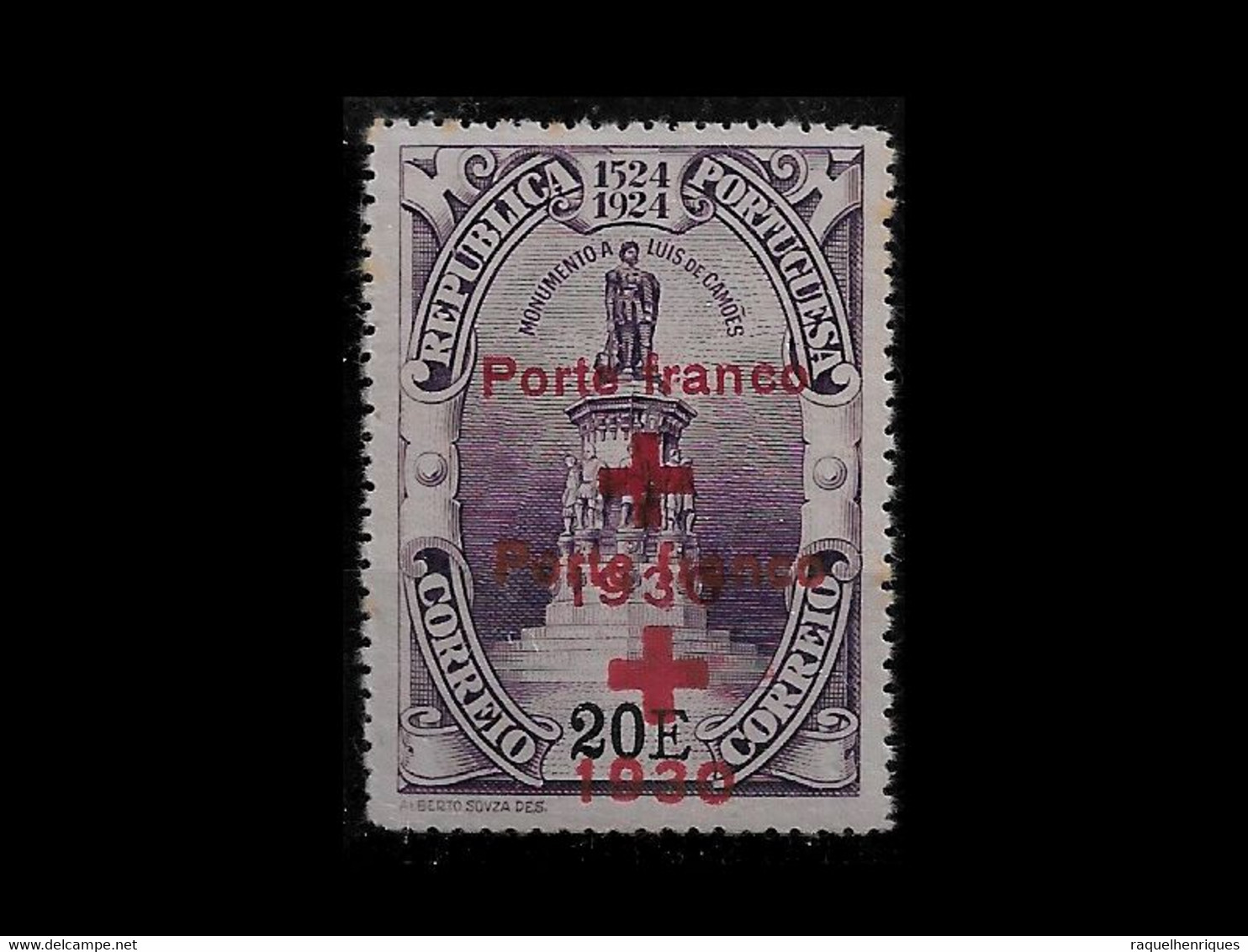 PORTUGAL PORTE FRANCO - 1930 ERROR DOUBLE SURCHARGED MNH (PLB#01-109) - Ungebraucht