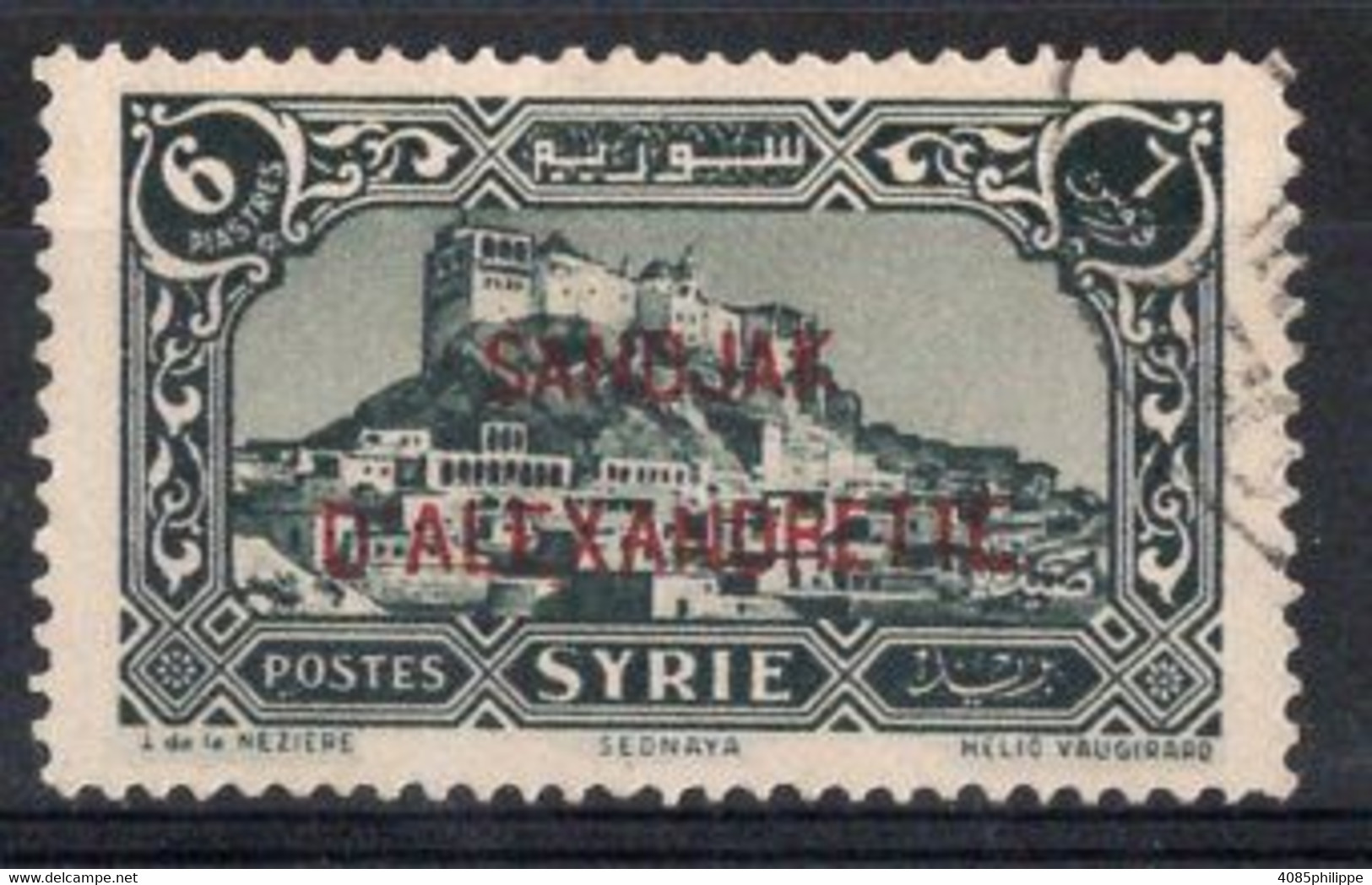 ALEXANDRETTE  Timbre Poste  N°10 Oblitéré TB Cote : 7€00 - Used Stamps