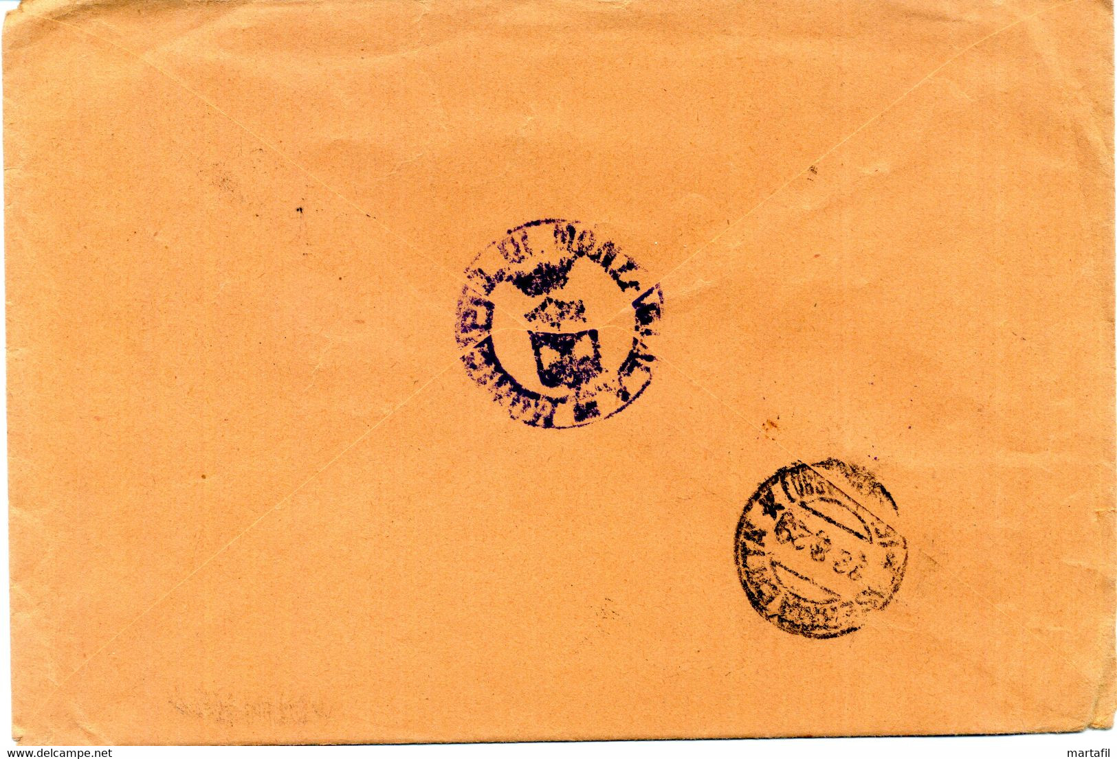 Busta 1929 Da Montaquila Per Isernia, Molise, Procuratore Superiore Delle Imposte Dirette - Poststempel