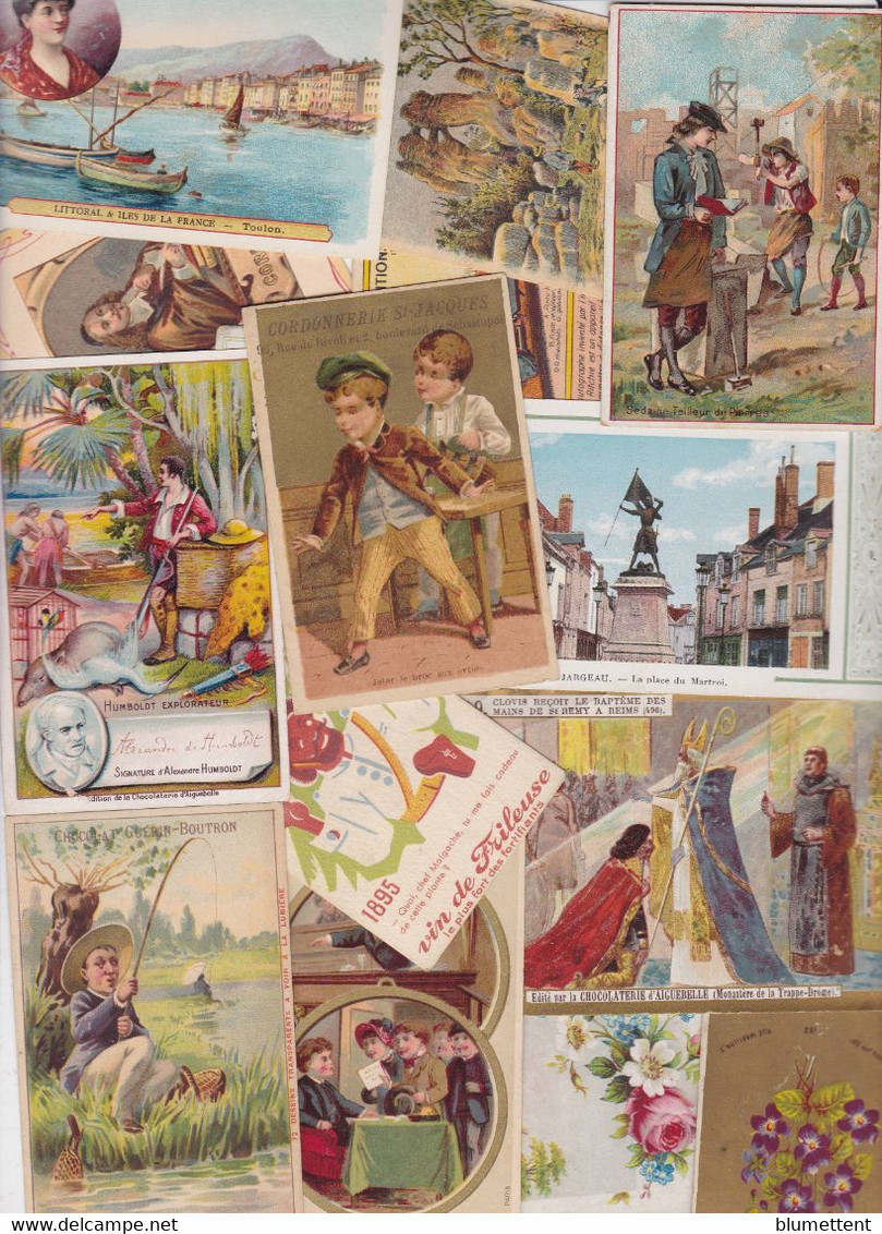 Lot 3077 De 15 Chromos Divers Thèmes Et Publicités Déstockage Pour Revendeurs Ou Collectionneurs - 5 - 99 Postkaarten
