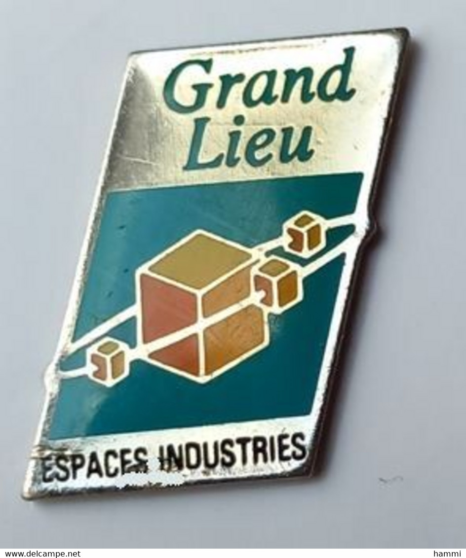 F527 Pin's Espaces Industries Aéronautique Et Espace Space à Saint Aignan De Grand Lieu Loire Atlantique Achat Immédiat - Space