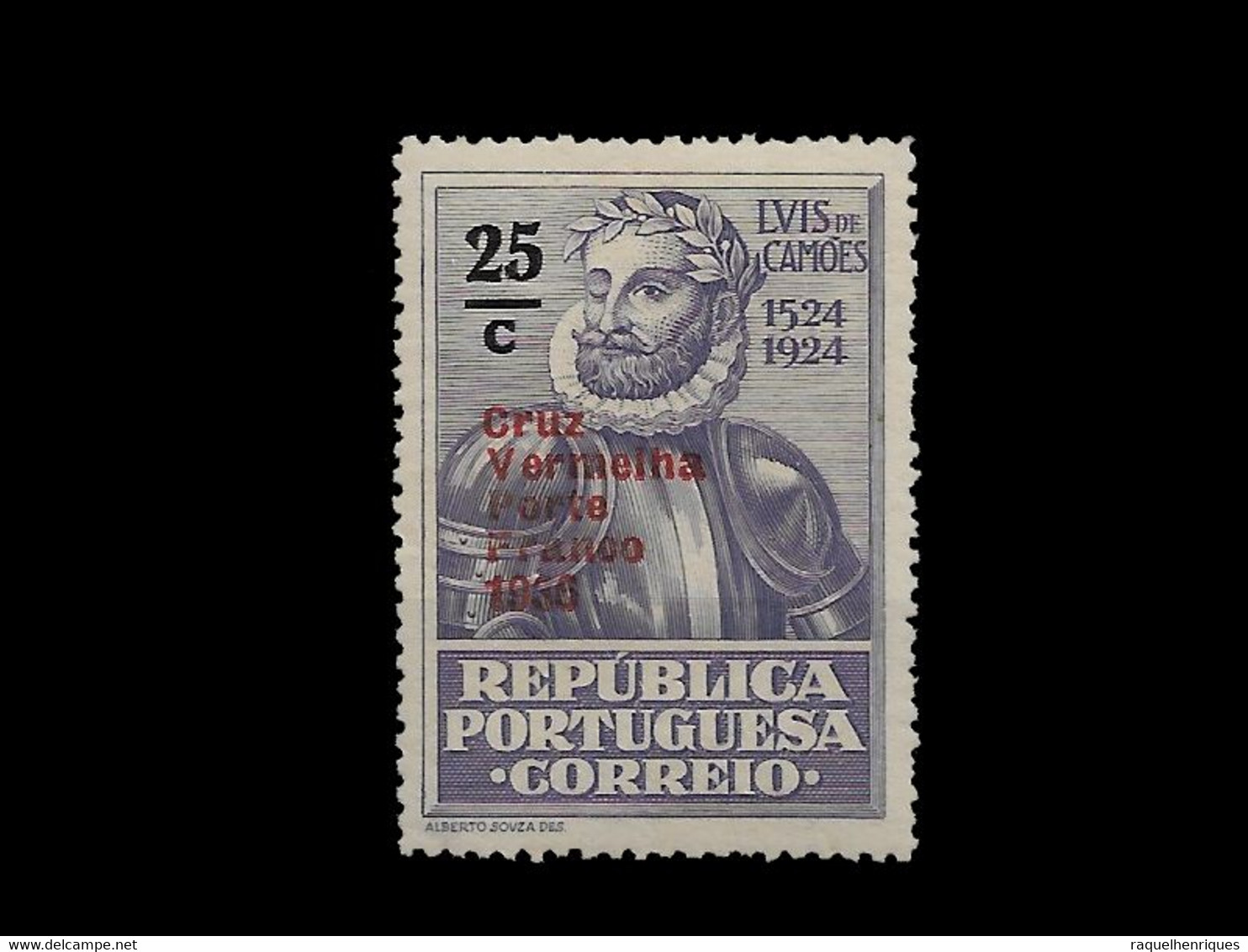 PORTUGAL PORTE FRANCO - 1936 ERROR RED SURCHARGED MNH (PLB#01-139) - Ongebruikt