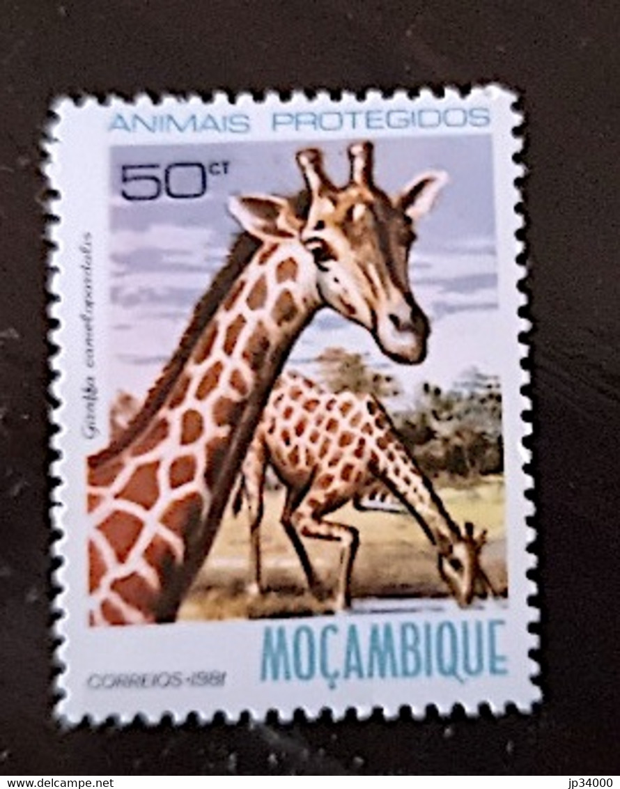 MOZAMBIQUE Girafes, Girafe, Giraffe, Jirafa. Yvert N° 788 ** MNH - Giraffes