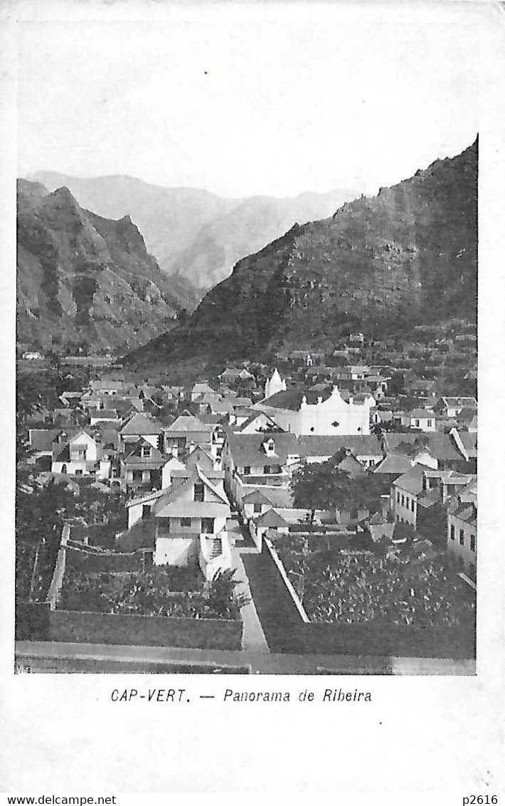 CAP - VERT -  PANORAMA DE RIBEIRA - Cap Vert