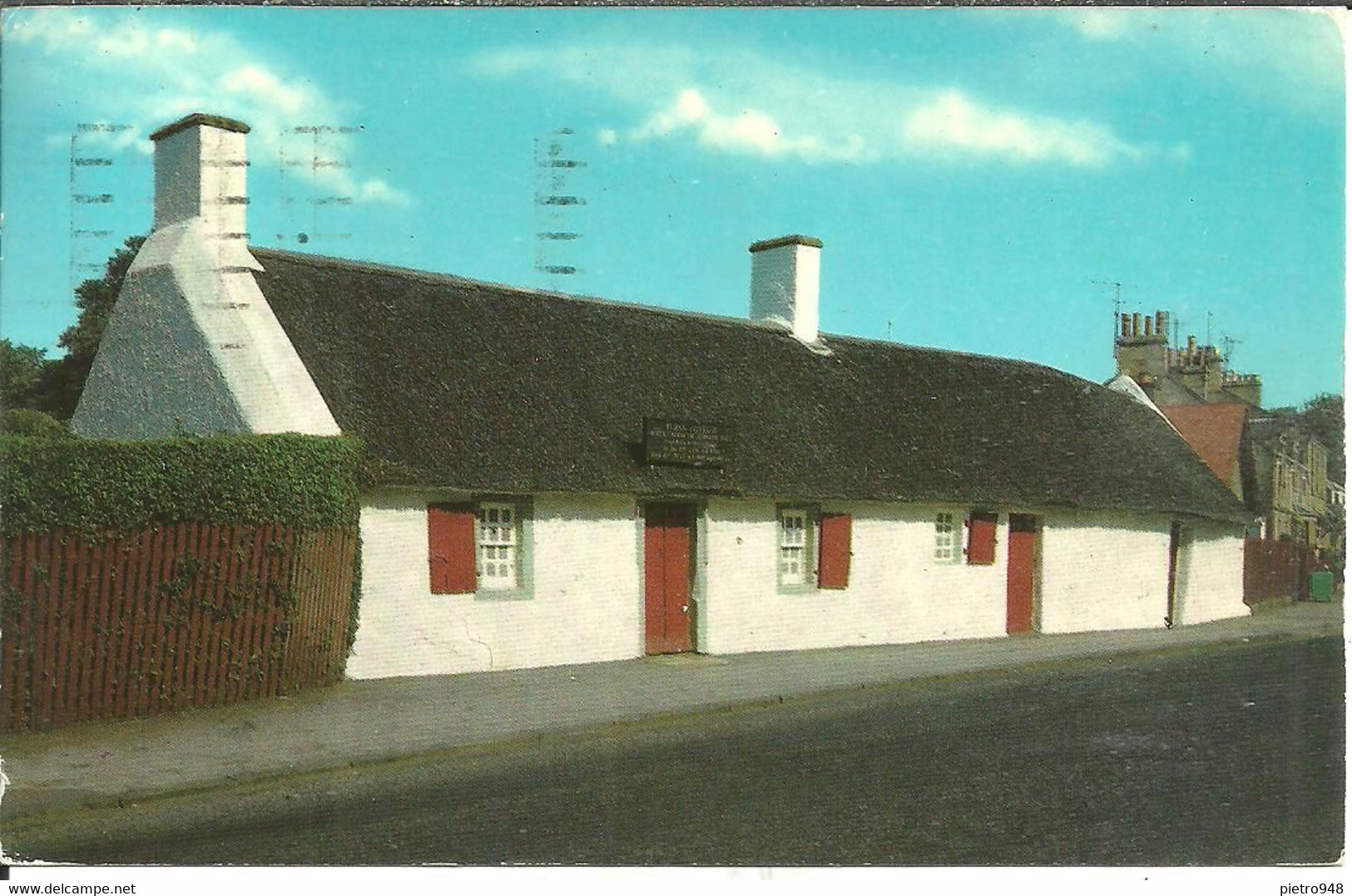 Alloway (Ayrshire, Scozia) Burns' Cottage - Ayrshire