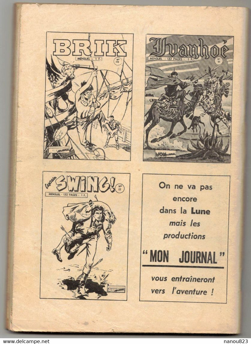 SHIRLEY MENSUEL N° 53 - LE MASQUE DE KASKARI - MON JOURNAL - 5 NOVEMBRE 1967 - Mon Journal