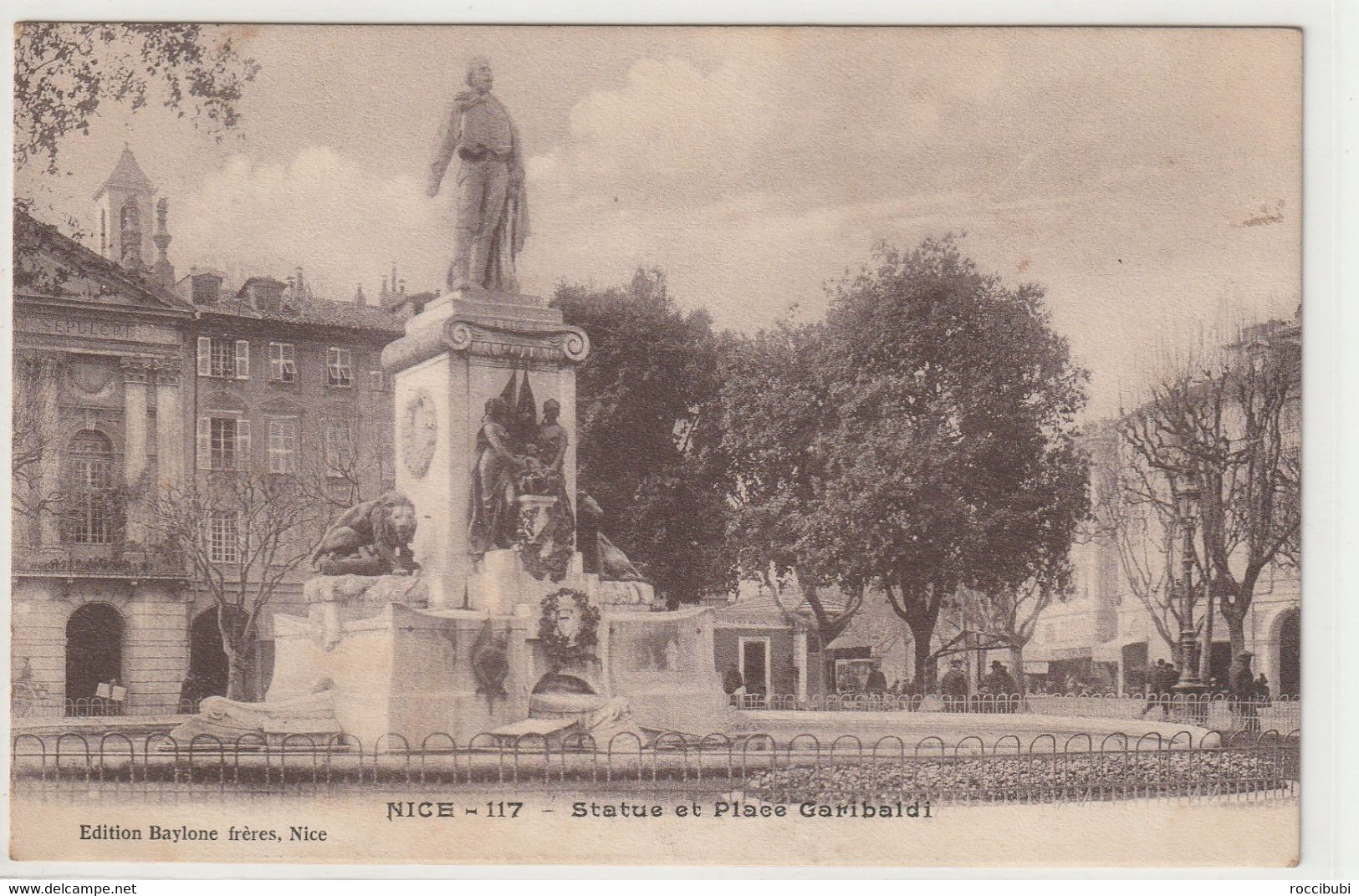 Nice, Nizza, Statue Et Place Garibaldi, Frankreich - Monuments, édifices