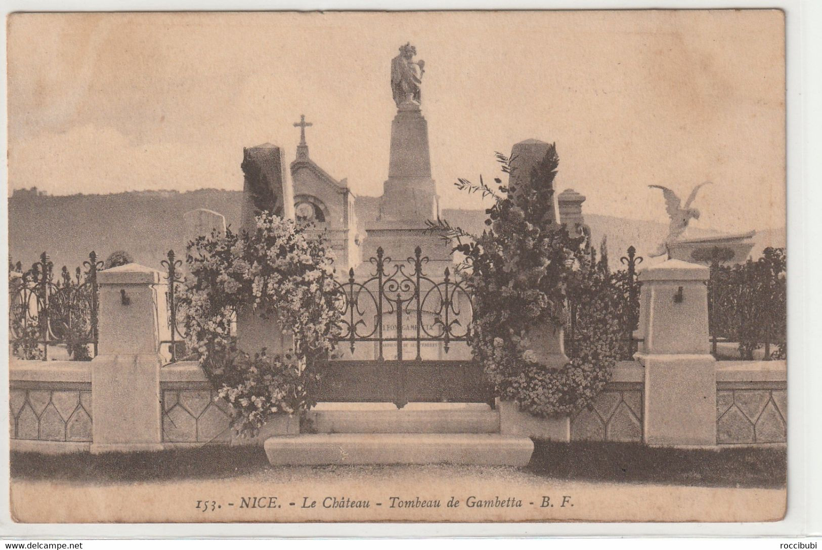 Nice, Nizza, Le Chateau, Tombeau De Gambetta, Frankreich - Monuments, édifices