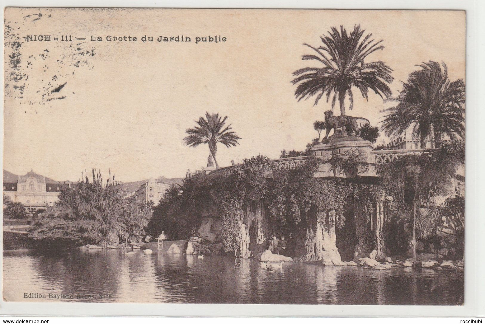 Nice, Nizza, La Grotte Du Jardin Publie, Frankreich - Monuments, édifices