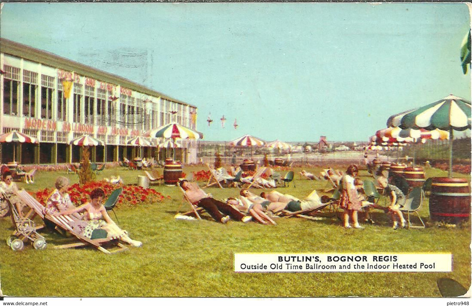 Bognor Regis (Sussex, U. K.) Butlin's Bognor Regis Resort, Outside Old Time Ballroom And The Indoor Heated Pool - Bognor Regis