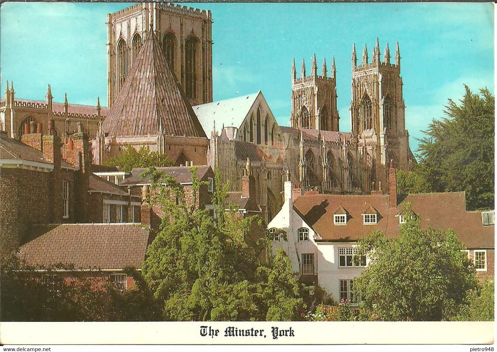 York (Yorkshire, U.K.) The Minster, Cathedrale, Munster, Duomo - York